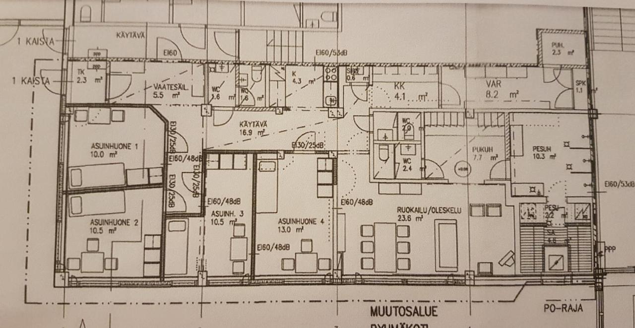 Apartamento Nat, Asunto Laehellae Kaikkea Kemijärvi Exterior foto